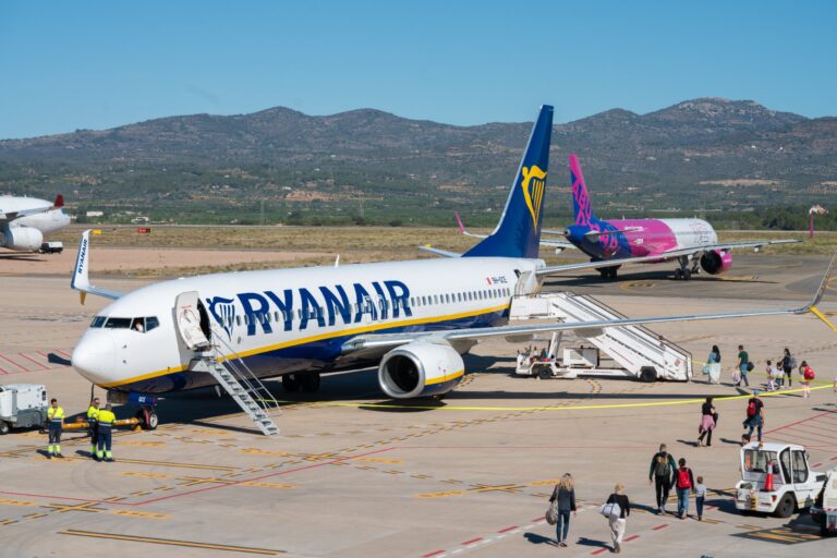 El aeropuerto de Castellón incrementa el tráfico comercial con 1.264 vuelos regulares operados entre enero y julio