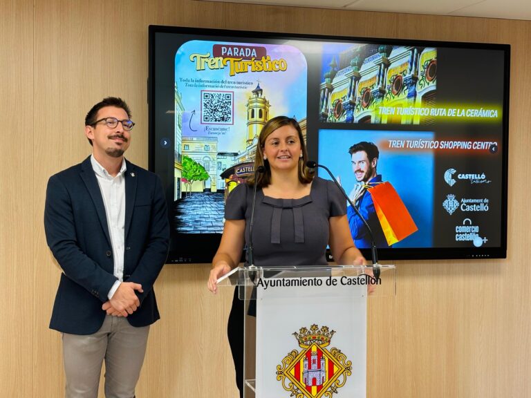 Dos nuevas rutas para el tren turístico de Castellón