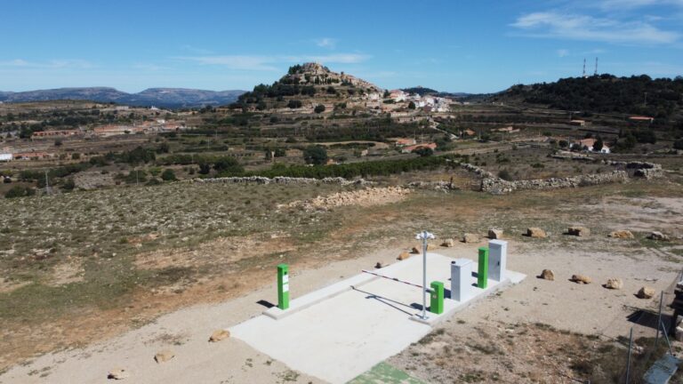 Abre un parking inteligente para autocaravanas en Culla