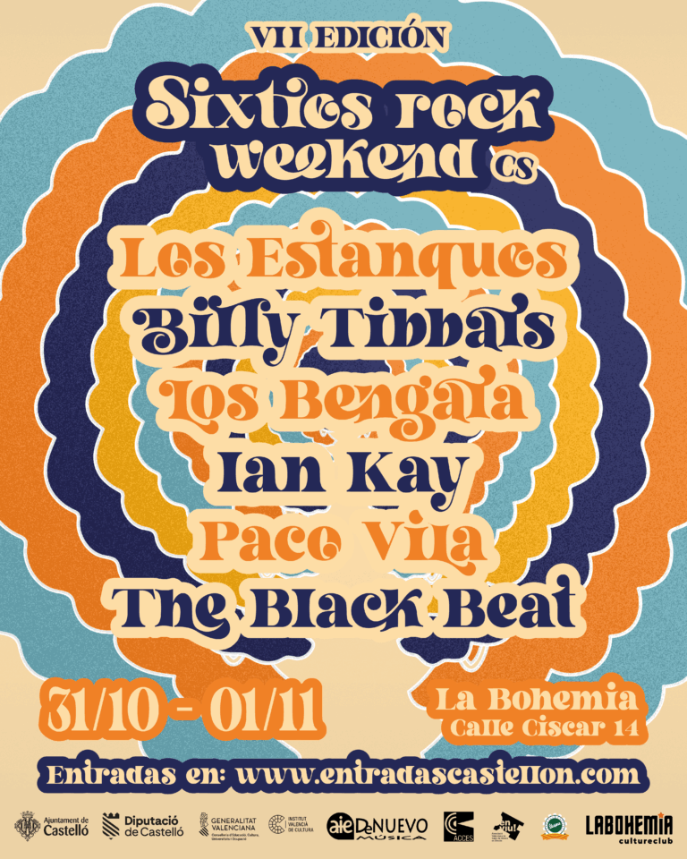 La Bohemia acoge la VII Edición del Sixties Rock Weekend
