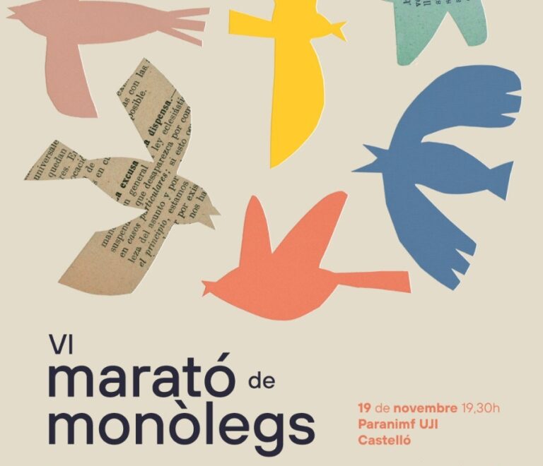 Maratón de monólogos en el Paranimf de la UJI dentro de la Mostra Reclam