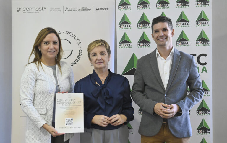 HOSBEC cierra el primer año del proyecto GreenHost con 756 árboles plantados