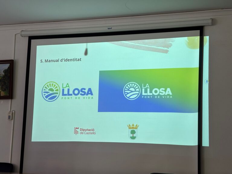 La Llosa estrena su nueva marca de ciudad, 'La Llosa, fuente de vida'