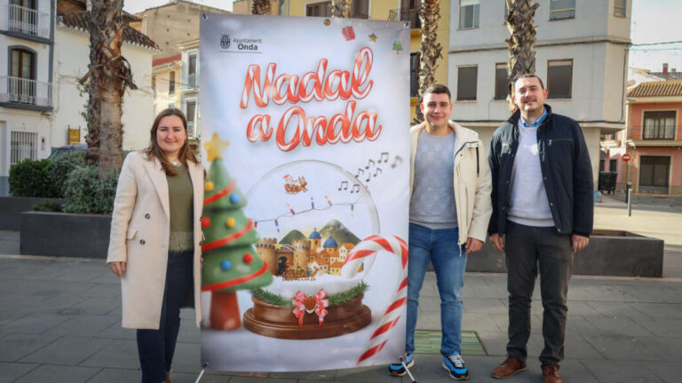 Onda se mete de lleno en la Navidad a partir de este viernes con la apertura del Mercat de Nadal y el encendido de luces