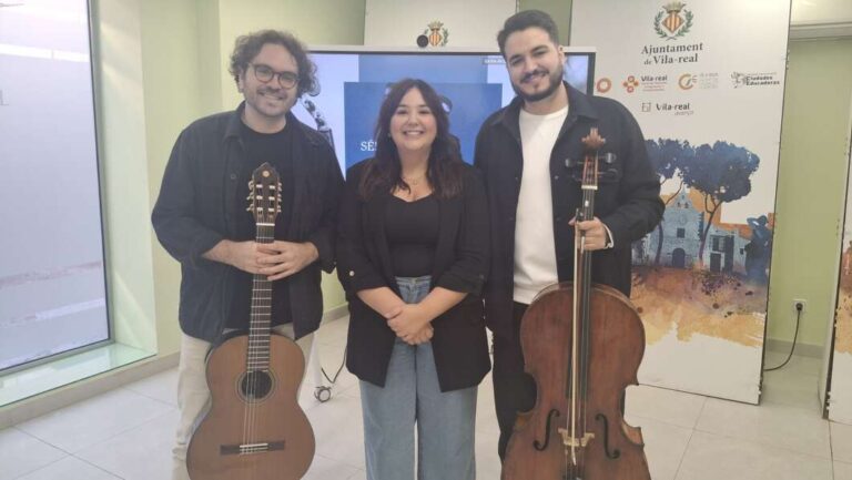 El violoncel·lista Alfons Rochera i el guitarrista Darío González presenten ‘Sérénade’ a l’Auditori Municipal de Vila-real