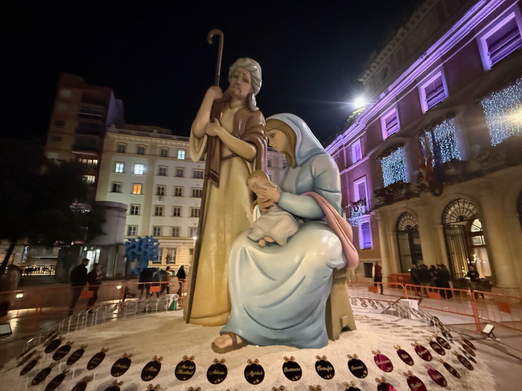 Belén monumental Plaza de las Aulas Diputación de Castellón 2025
