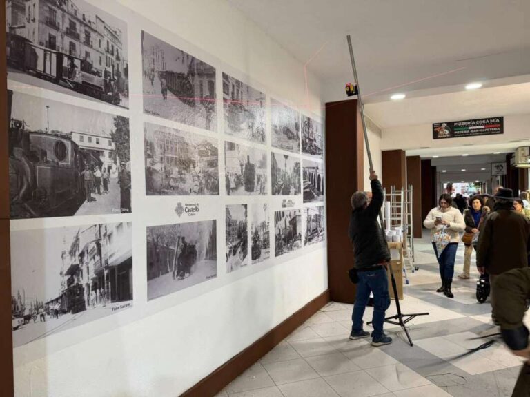 El pasaje de Rey don Jaime se transforma en un museo al aire libre por Navidad