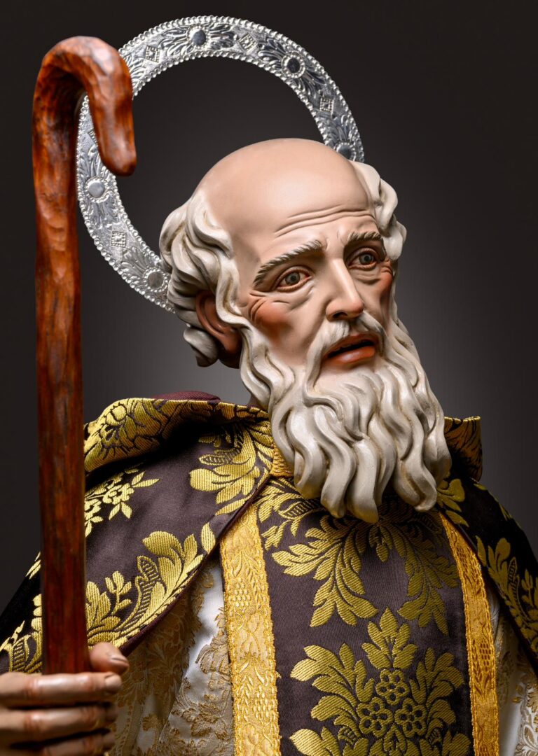 Burriana  estrena una nueva imagen de Sant Antoni