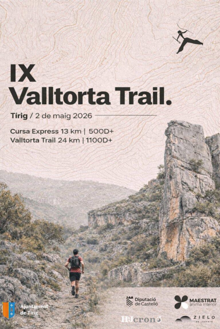 Deporte, paisaje e historia en la Valltorta Trail de Tírig