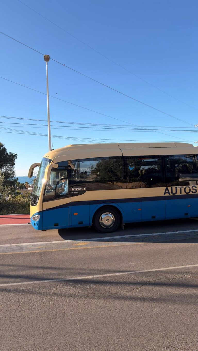 La nueva línea circular de bus urbano de Alcossebre entra en marcha del 2 al 11 de abril