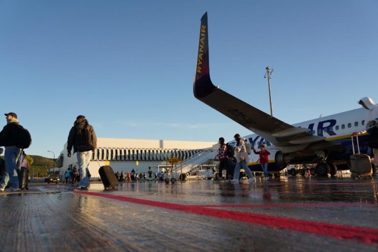 El aeropuerto de Castellón crece con un aumento interanual de pasajeros del 22 % en febrero