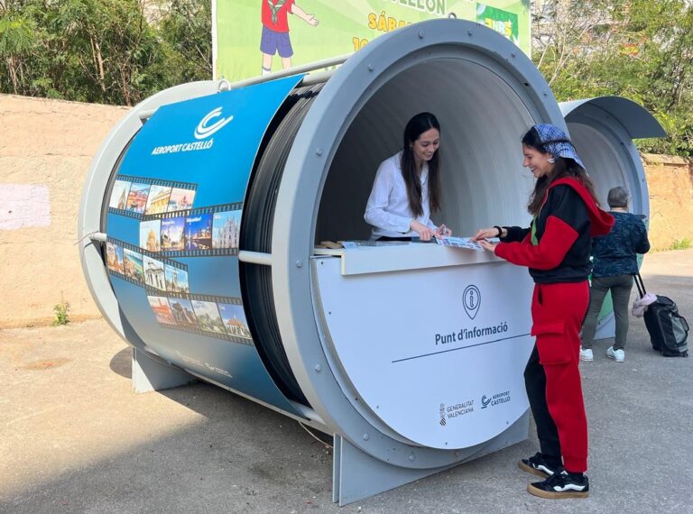 El aeropuerto de Castellón refuerza su acción promocional