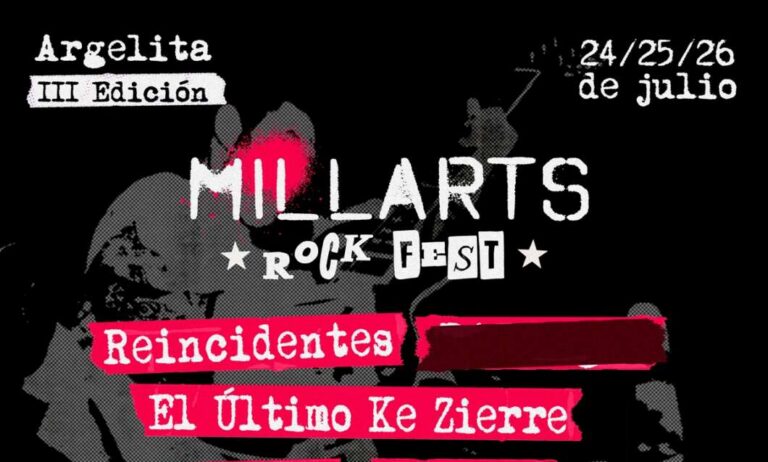 El Último Ke Zierre s'uneix al cartell del Millarts Rock Fest d'Argelita