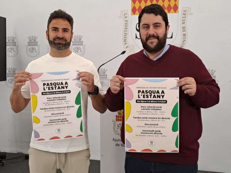 L'Estany de Nules es converteix en l'epicentre de l'oci amb la programació especial de Pasqua