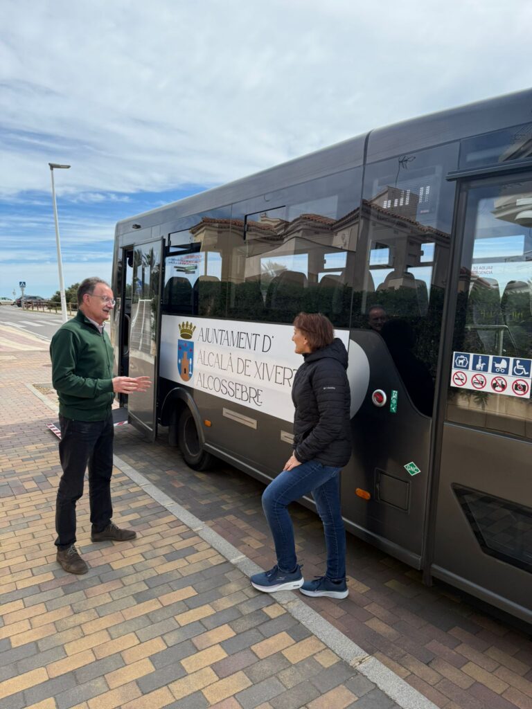 758 usuaris durant la Setmana Santa en la nova línia d'autobús circular d’Alcossebre