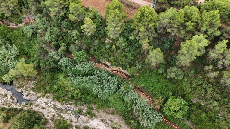 Onda ofrece más de 80 kilómetros de senderos a través de parajes naturales