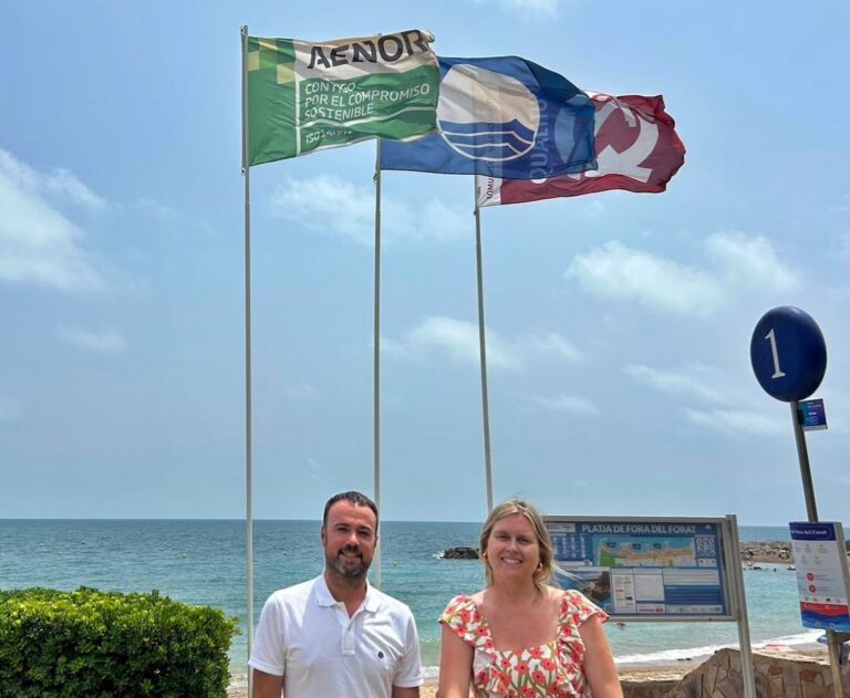 Vinaròs renueva la certificación ISO 14001 parta sus playas y calas