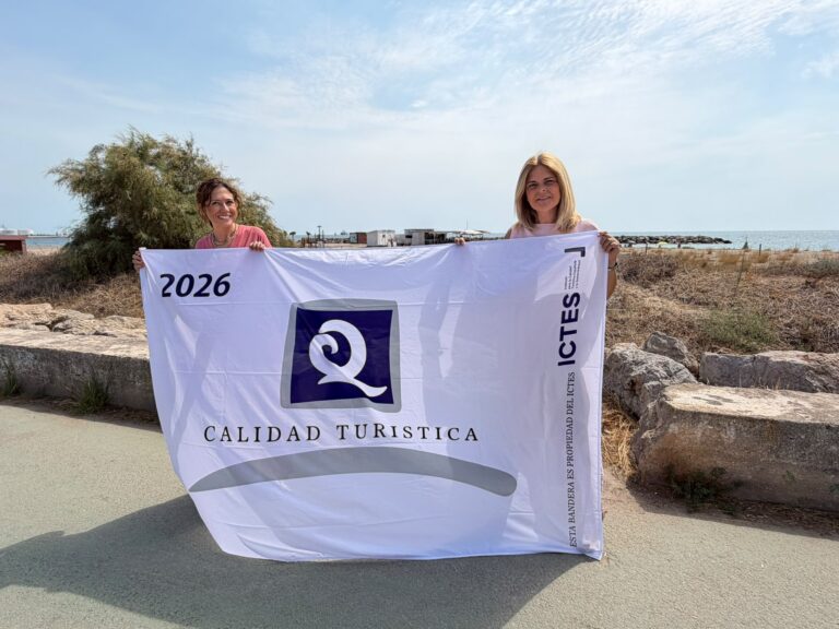 La platja de Benafelí d’Almassora obté la Q de Qualitat Turística