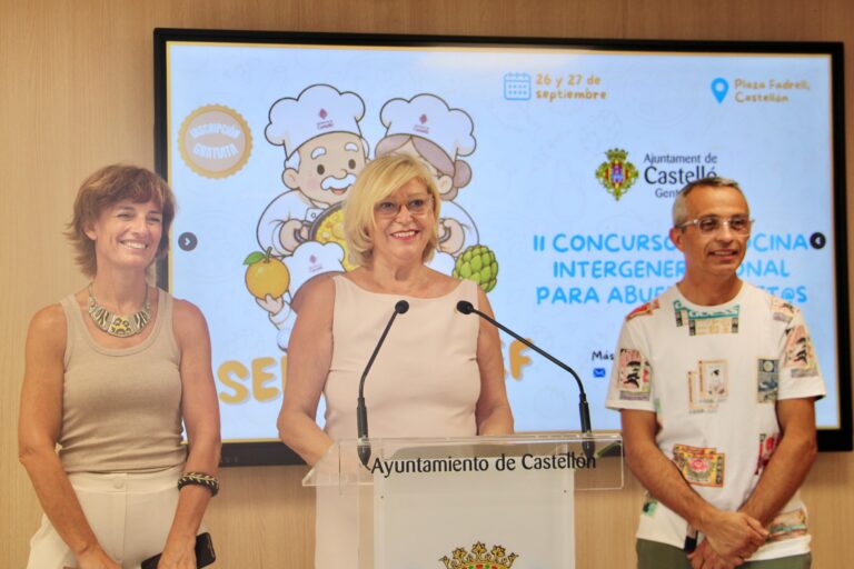 Castellón presenta la II edición del concurso de cocina intergeneracional Senior Chef
