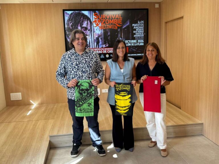 Castelló se transforma en el escenario de una película de terror con un apocalipsis zombi